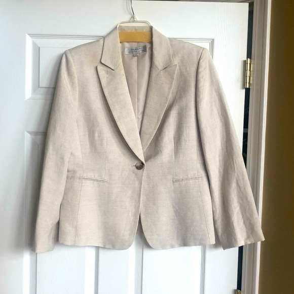 Tahari Arthur Levine linen jacket - Picture 1 of 1